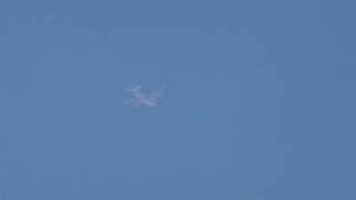 preview picture of video 'Air France 747 Paris to Mexico City 15feb15 Cambridge UK 149p'