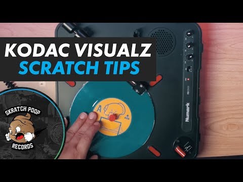 Kodac Visualz Scratch Tips - Numark pt-01 Scratch Tips and Tricks