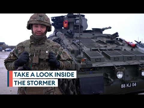 Inside Stormer: British Army’s Starstreak missile armed air defence system