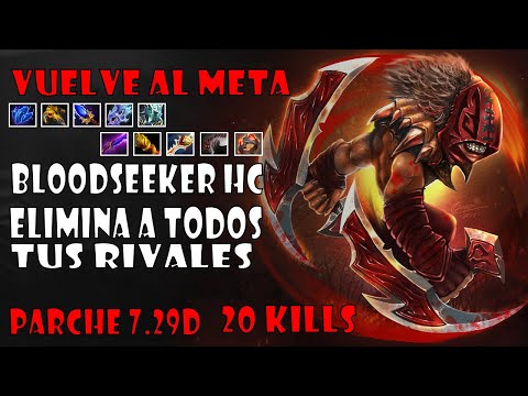 20 KILLS BLOODSEEKER RAPIER FULL FIGHT - GODADICO DOTA