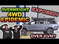 We weighed 50 4WDs - How many were over GVM? Shocking common suspension issues you need to fix NOW!