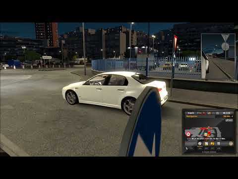 Euro Truck Simulator 2 (1.30.1.6s) - Italia -Stadtrundfahrt in Napoli und sehr enge Kontakte