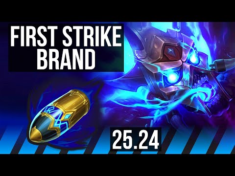 BRAND vs ZED (MID) | First Strike | EUW Master | 25.24