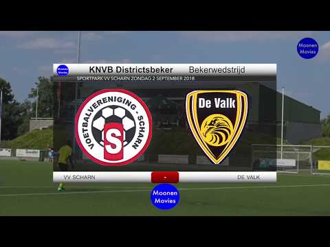 Doelpunten VV Scharn-De Valk (beker) 02-09-2018