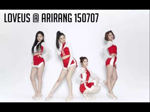 150707 LOVEUS @ARIRANG RADIO - Introducing in English cut