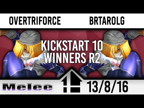 Kickstart 10 Winners R2 - OverTriForce (Blue Sheik) vs BRTarolg (Red Sheik)
