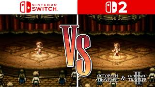 Octopath Traveler 1 & 2 - Switch 2 Graphics Comparison