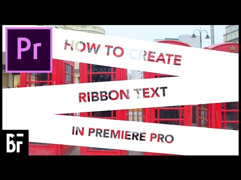 Text Fade Transition Premiere Pro