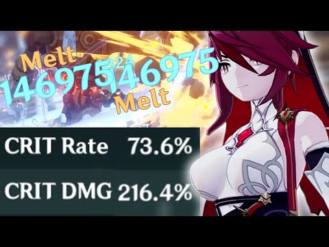 How I build the BEST DPS Rosaria in Genshin Impact