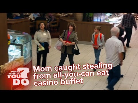 Mom caught stealing from all-you-can eat casino buffet