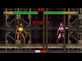JADE Vs MILEENA Mortal Kombat II