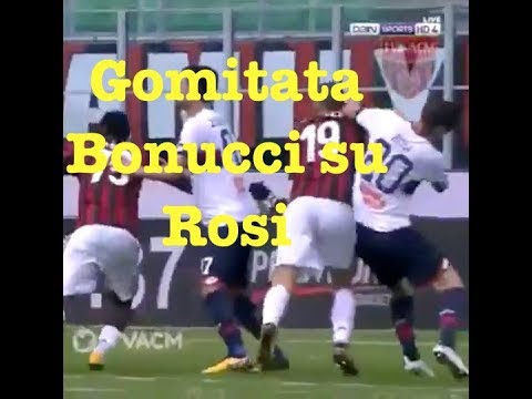 Milan Genoa 0 0 Bonucci espulso con la Var,
