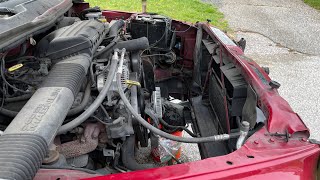 1998 Dodge Ram 5.9 Magnum Radiator and Hose Replacement