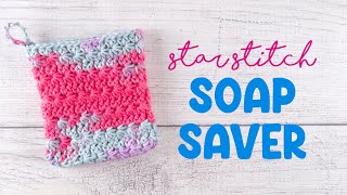 ⭐ Star Stitch Crochet SOAP SAVER (Makes A Great Gift!)