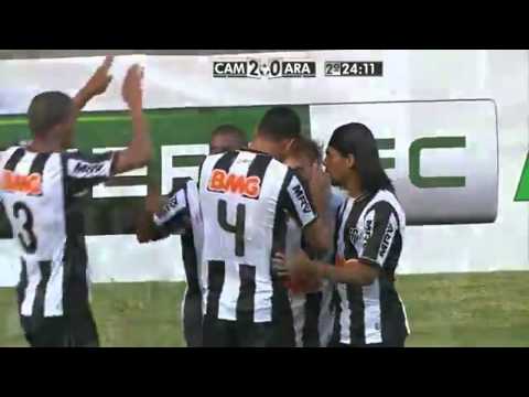 Atlético 3 X 0 Araxá - Campeonato Mineiro 2013 - 17/02/2013 - Gols