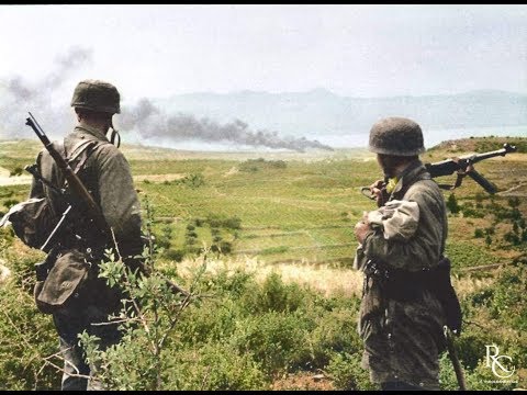 The Battle of Crete 1941(Operation Mercury) Dramatic World War II combat footage