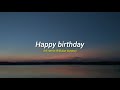 Happy birthday (Bulan Sutena cover) lofi remix