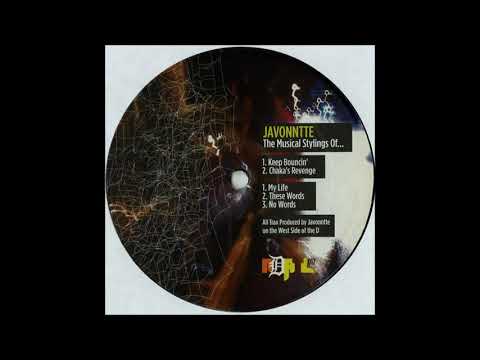 Javonntte - These Words