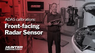 ADAS calibrations: Front-facing radar sensor for the Nissan Pathfinder