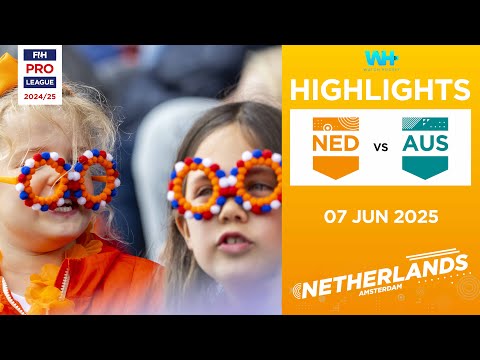 FIH Hockey Pro League 2024-25 Highlights: Netherlands vs Australia (W) | Match 1