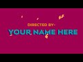 Yes Day Movie Credit Title Effect