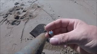 Beach Metal Detecting Salisbury Beach 4 Ring Day!