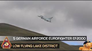 GERMAN AIR FORCE EUROFIGHTER "Taktisches Luftwaffengeschwader 31" LOW 