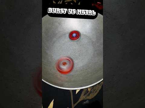 Metal Vs Burst Beyblade Battle #beyblade #shorts