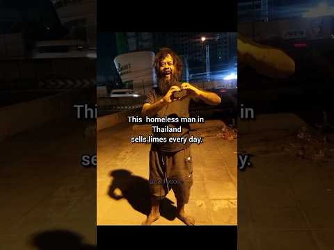 The Homeless Man Who Skips Meals for Stray Cats