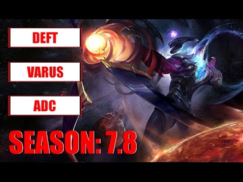 KT Rolster Deft Play Varus ADC Challenger Korean Pro Replay