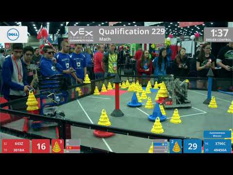 2018 VRC Math Q229 - 643Z 3018A vs 3796C 49450A - 137 to 76