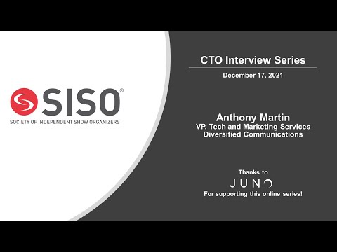 SISO CTO Interview Series - Anthony Martin