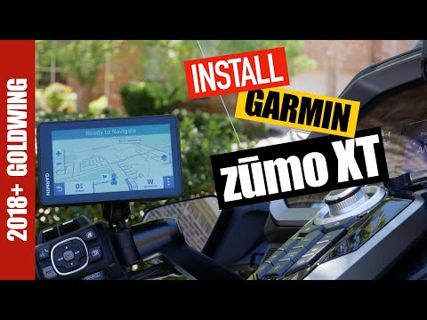 Garmin zūmo XT Installation | 2018+ Honda Goldwing | Cruiseman's Garage
