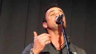 Shannon Noll, singing a Preview of a New Song, "Lean on Me" at Penrith, 13.8.10