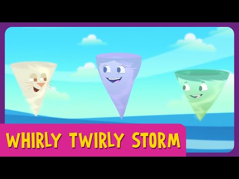 🟠 WHIRLY TWIRLY STORM - Full Episode l Earth To Luna!