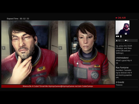 PREY PS4 PRO GAMEPLAY - #HipHopGamer First Impressions Lets Play