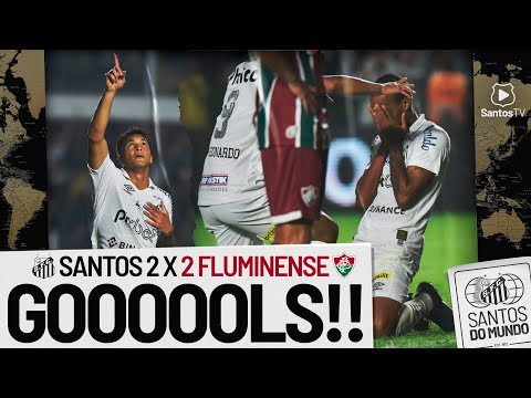 SANTOS 2 X 2 FLUMINENSE | GOLS | BRASILEIRÃO (01/08/22)