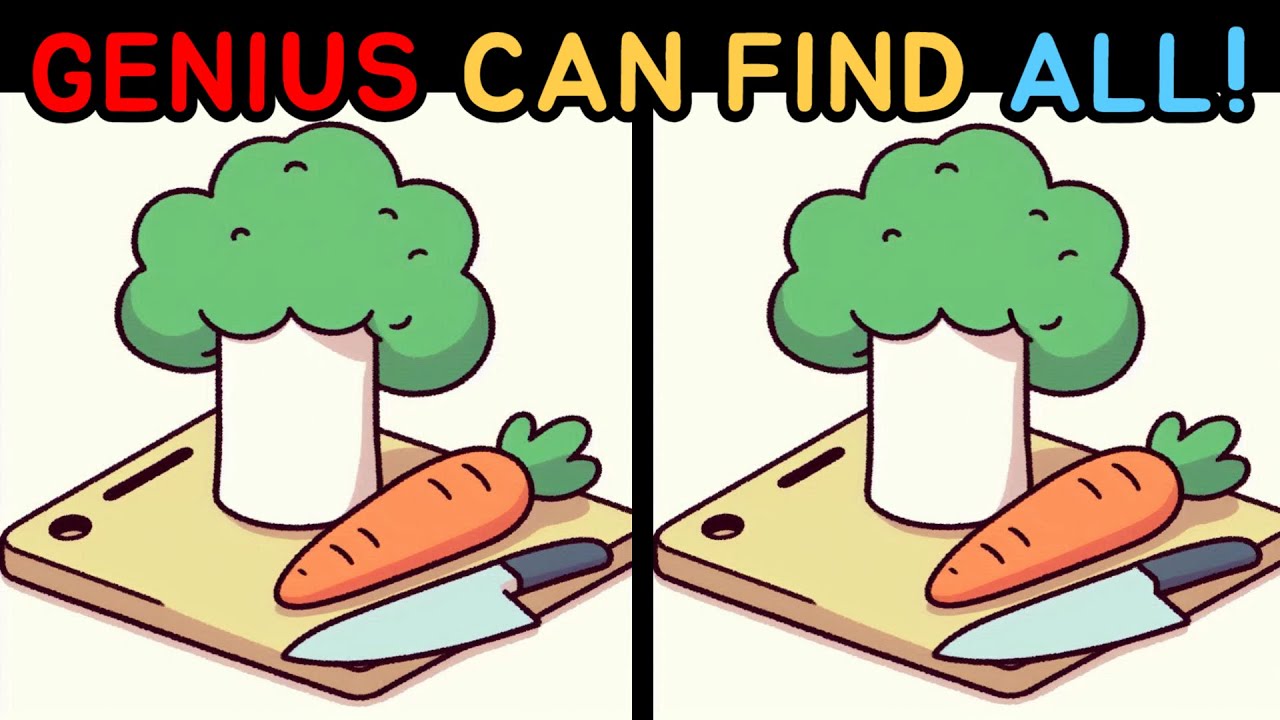 Spot The Difference: Can You Beat This Challenge? Test Your Brain! [Find The Difference]