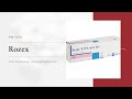 #Rozex : Indikasjoner, kontraindikasjoner, dosering, bivirkninger | Metronidazol