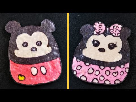 Pancake Art | how to Mickey Mouse Pancake