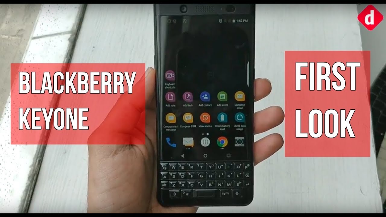 BlackBerry KeyOne First Look | Digit.in