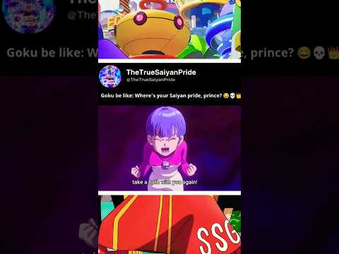 Vegeta's Saiyan pride #vegeta #bulma #saiyanpride  #dragonballsuper #dbz #dbzedit #animeedit #shorts