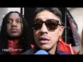 Jessie Vargas's immediate post fight reaction to unanimous decision loss to Manny Pacquiao
