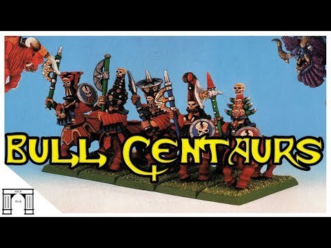 Warhammer Lore! Chaos Dwarf Bull Centaurs!