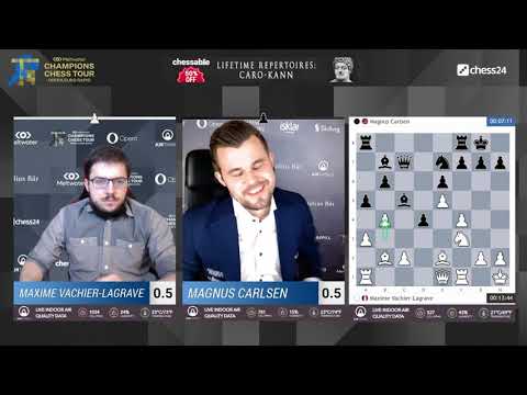 Not again! Magnus Carlsen blunders a piece against MVL