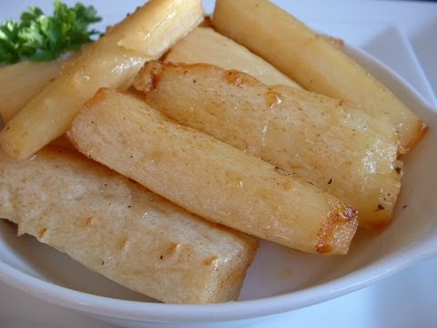 Roasted parsnips with honey