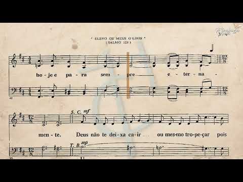 Elevo os meus olhos aos montes (I Lift Up My Eyes de Allen Pote) Trad. Sérgio de Souza