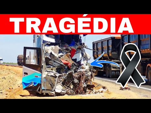 🔴TRAGÉDIA em LUCAS DO RIO VERDE -MATO GROSSO -ônibus e carreta na BR-163 sexta 8/08/25 
