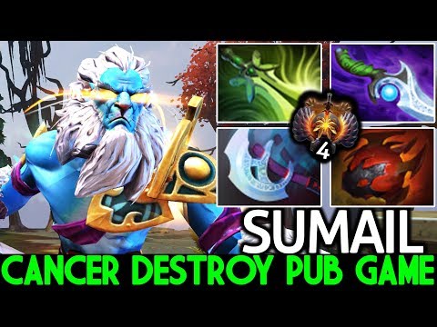 SumaiL [Phantom Lancer] Cancer Lancer Destroy Pub Game 21 Kills 7.21 Dota 2
