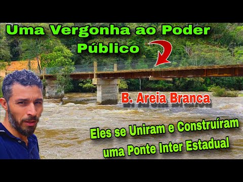 🚨 A Omissão do Poder Público.!  📌 Eles Construíram uma Ponte Com Recursos da Comunidade 